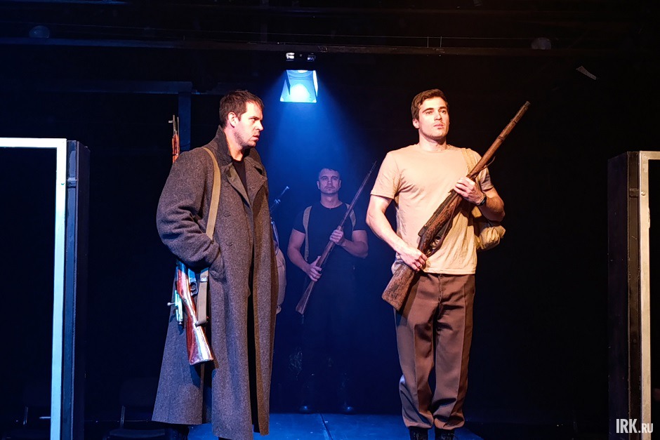 Произведение рассказывает об актере из Луганска, который отправился на сборы. Фото Ольги Фонарёвой, IRK.ru