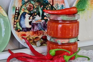 Вкусный соус без красителей и консервантов.