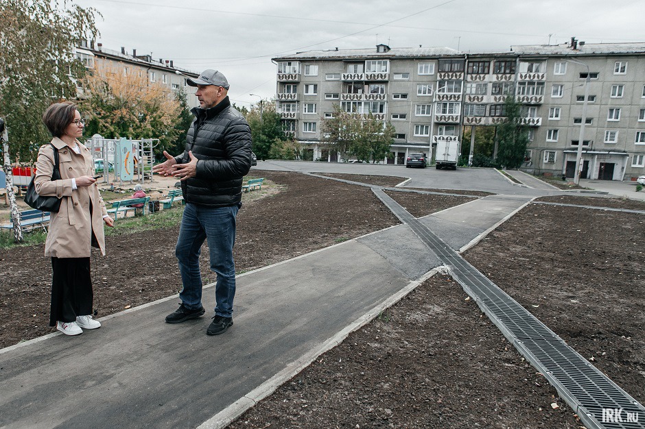 Мы перешли к площадке между домами № 264 на Ярославского и 233 на Баумана