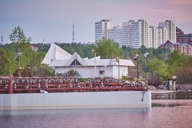 Фонтан на острове Юность. Фото из архива IRK.ru