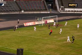 Футбол. Скриншот трансляции матча Футбол. Скриншот трансляции матча