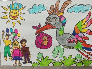 "Ожидание сестрёнки❤️Первая встреча ❤️Отпуск - семьёй ❤️