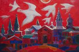Течёт река, сияет город