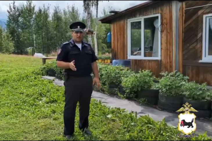 Дмитрий Никитин. Скриншот видео пресс-службы ГУ МВД России по Иркутской области