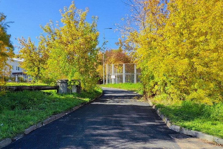 Ремонт подъездного пути к детсаду. Фото пресс-службы думы Иркутска
