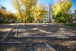 Место, где появится детская площадка