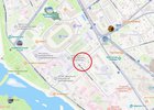 Место ограничения. Скриншот с сайта Яндекс.Карты