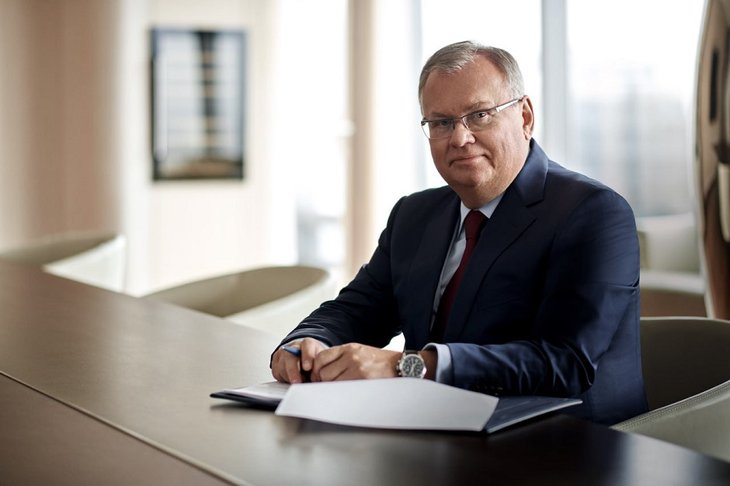 Андрей Костин, президент-председатель правления банка ВТБ. Фото ВТБ