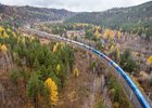 Поезд. Фото из телеграм-канала Восточно-Сибирской железной дороги