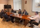 Встреча с участником программы «Герои Приангарья». Фото пресс-службы правительства Иркутской области