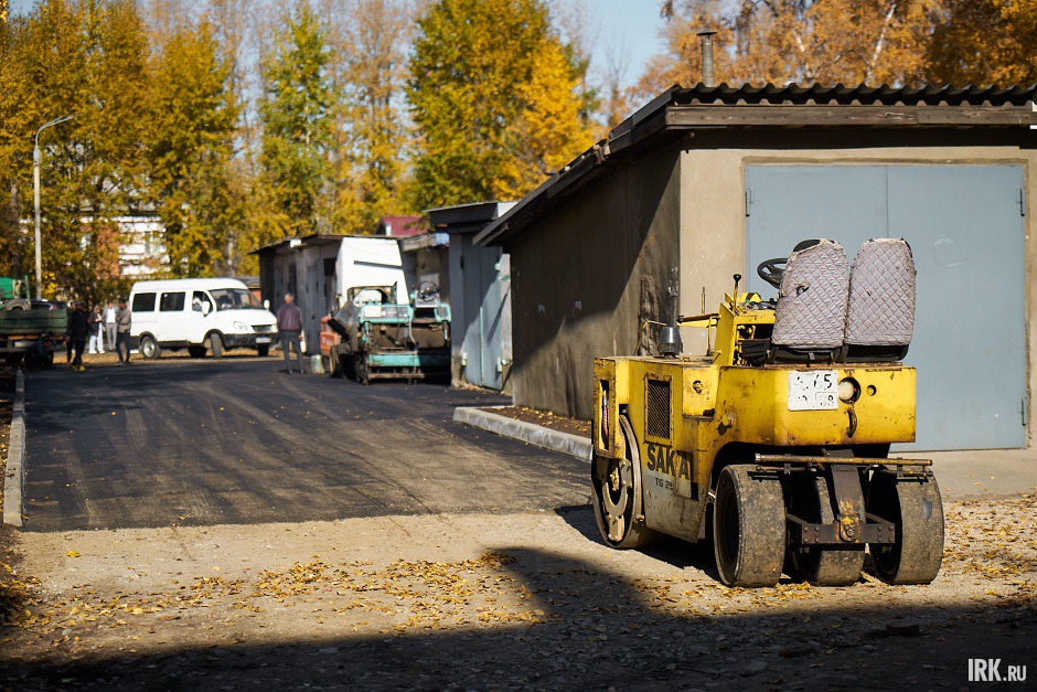 В этом году заасфальтировали дорогу