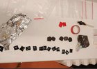 Свертки с наркотиком. Фото пресс-службы МВД России