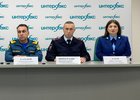 Участники пресс-конференции. Фото Никиты Грабовецкого, IRK.ru