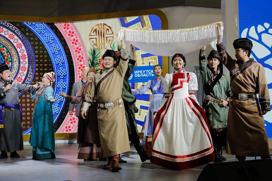 Выступление на выставке-форуме «Россия» на ВДНХ