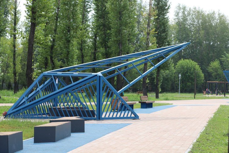 Парк «Комсомольский». Фото пресс-службы мэрии Иркутска