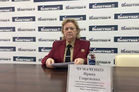 Представитель роспотребнадзора. Фото Никиты Грабовецкого, IRK.ru