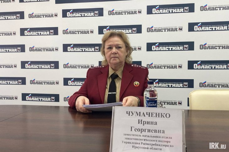 Представитель роспотребнадзора. Фото Никиты Грабовецкого, IRK.ru