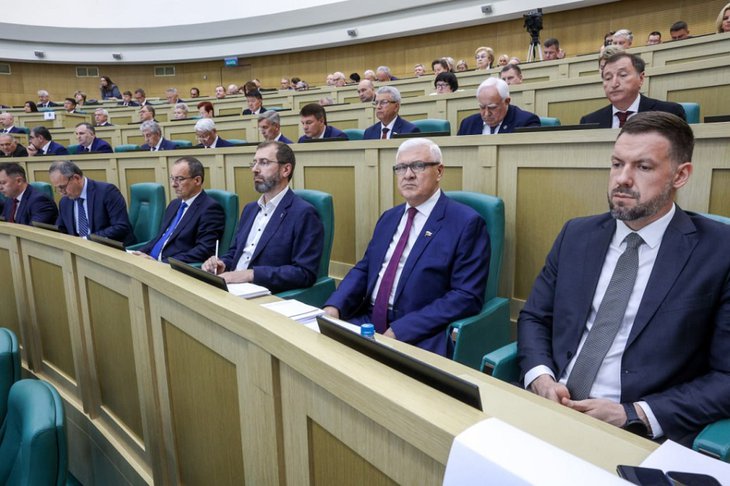Парламентские слушания в Совете Федерации. Фото пресс-службы Законодательного собрания Иркутской области