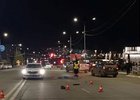 Место ДТП. Фото пресс-службы Госавтоинспекции Иркутской области