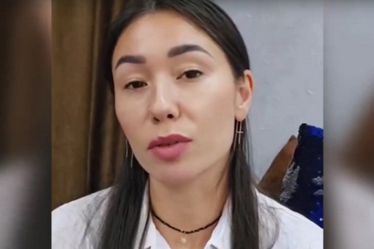 Жительница Усть-Илимска. Скриншот видео из телеграм-канала Ирины Волк