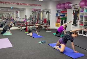 Открытый урок в фитнес-студии «Крепкий орешек»