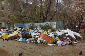 Свалка на Советской. Фото иркутянки Елены Свалка на Советской. Фото иркутянки Елены