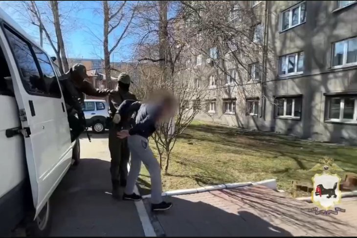 Скриншот видео пресс-службы ГУ МВД России по Иркутской области