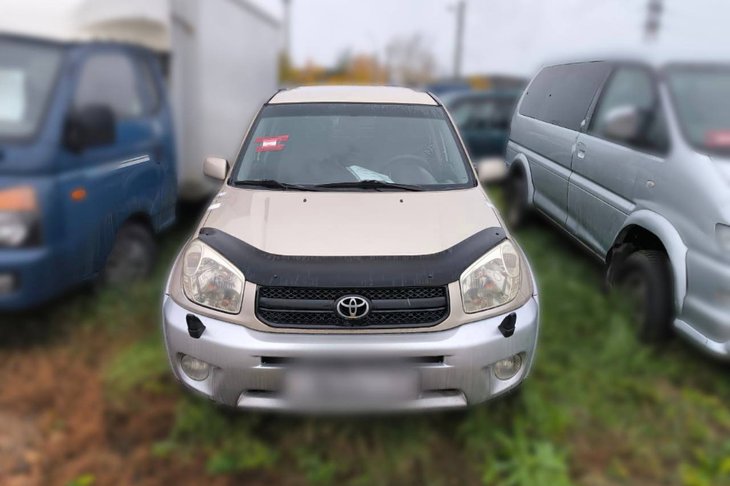 Угнанный автомобиль. Фото пресс-службы ГУ МВД России по Иркутской области