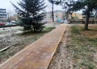 Благоустройства у танка «Иркутский комсомолец». Фото пресс-службы администрации областного центра