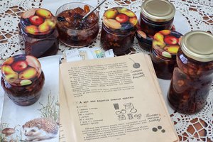 В этом варенье используется клюква.