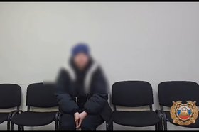 Нарушительница. Скриншот из видео пресс-службы Госавтоинспекции Иркутской области