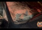 Toyota Corolla после аварии. Скриншот видео пресс-службы Госавтоинспекции Иркутской области