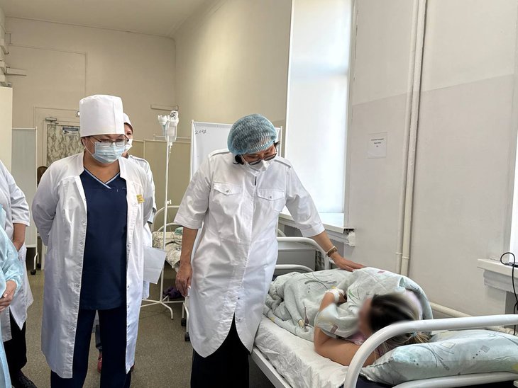 Больница. Фото из телеграм-канала министра здравоохранения Бурятии Евгении Лудуповой