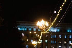 Фонарь. Фото Никиты Пяткова из архива IRK.ru