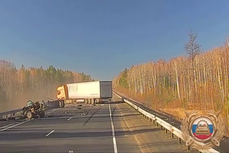 ДТП. Скриншот видео Госавтоинспекции региона