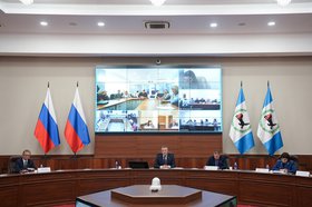 Заседание регионального родительского комитета. Фото пресс-службы правительства региона