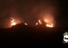 Пожар. Скриншот из видео пресс-службы ГУ МВД России по Иркутской области