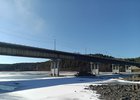 Мост через Бирюсу. Фото пресс-службы правительства Иркутской области