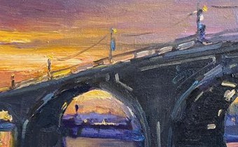 Открытие выставки Дмитрия Старикова «Город розовых закатов»