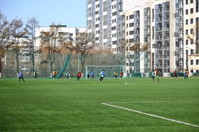 Дети на стадионе. Фото пресс-службы администрации Иркутска Дети на стадионе. Фото пресс-службы администрации Иркутска