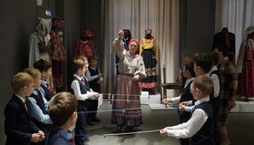 «Покровские посиделки» для школьников в Музейной студии