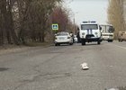 Место аварии. Скриншот видео Госавтоинспекции Иркутска