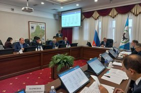 Заседание. Фото пресс-службы правительства Иркутской области