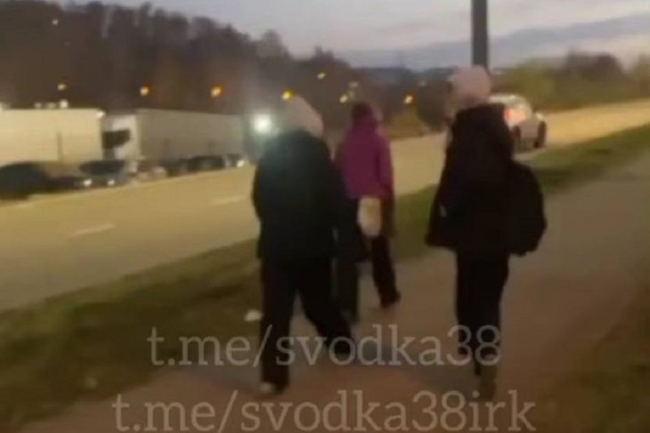 Участницы конфликта. Скриншот видео из телеграм-канала svodka38irk