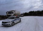 Ограничение движения большегрузов. Фото Госавтоинспекции Иркутской области