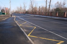 Отремонтированная дорога. Фото пресс-службы администрации Иркутска