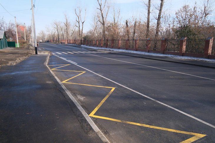 Отремонтированная дорога. Фото пресс-службы администрации Иркутска