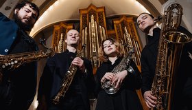 Музыка под куполом звёзд. Сибирский квартет саксофонов
