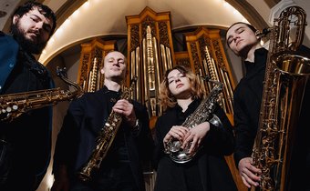 Музыка под куполом звёзд. Сибирский квартет саксофонов