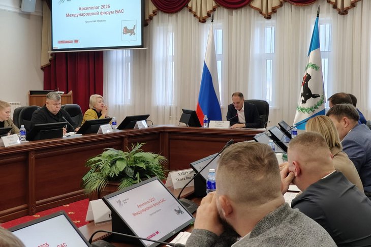 Заседание. Фото пресс-службы правителства Иркутской области